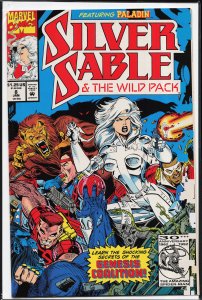 Silver Sable and the Wild Pack #8 (1993) Silver Sable