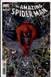 The Amazing Spider-Man #29 Checchetto Cover (2023) Spider-Man