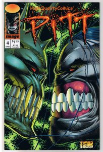 PITT #4, VF+, Dale Keown, Image, Brian Hotton, 1993