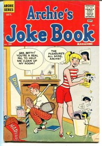 Archie's Joke Book #50 1960-MLJ-Betty-Veronica-spicy art-VG