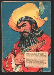 -Adventure Bound-Four Color Comics-#249 1949-Dell-Blackbeard the Pirate back ...