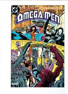 The Omega Men #8 (1983) Mike De Carlo Cover DC NM.