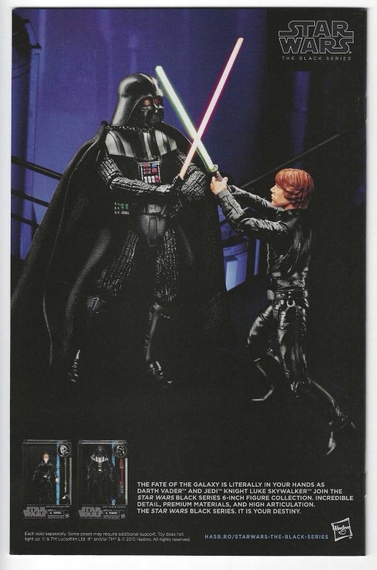 Darth Vader #1 - Marvel Comics 2015 - 1st Print - 1st app. Black Krrsantan - NM