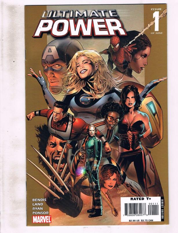 Lot of 3 Ultimate Power Marvel Comic Books #1 2 3 AK8