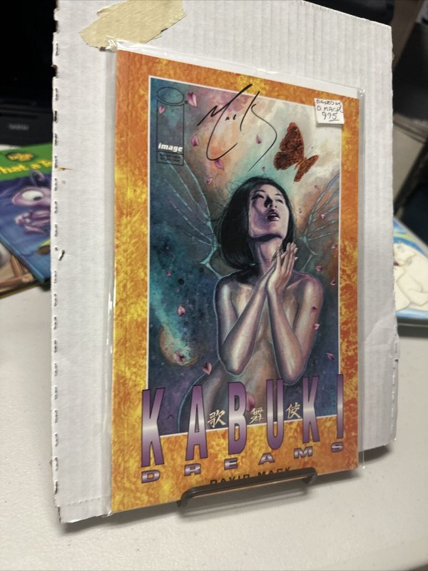 Vintage Image Comics Kabuki Dreams Comic Book #1 (1998) Signed By D. Mack