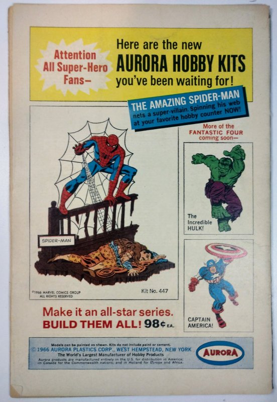 The Amazing Spider-Man #45 (1.0, 1967) 3rd app of the Lizard