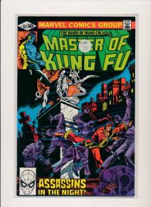 MARVEL  Master of Kung Fu ASSASSINS IN THE NIGHT #102 FINE/VERY FINE (HX702)