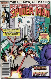 SPECTACULAR SPIDER-MAN#118 VF/NM 1986 NEWSTAND EDITION MARVEL COMICS
