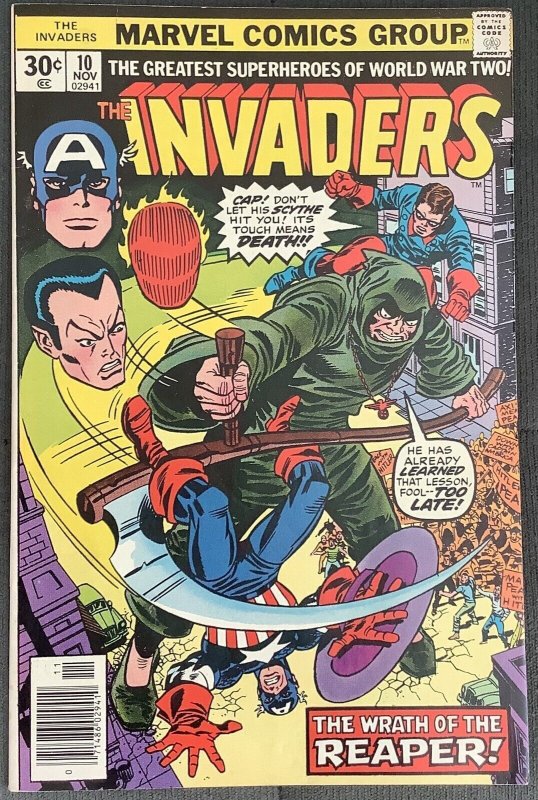 Invaders #10 (1976, Marvel) VF+