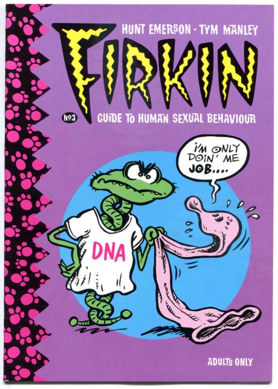 FIRKIN #3, VF+, Guide to Human Sexual Behavior, 1989, more indies in store