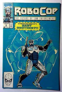 RoboCop #4 (1990) Marvel Comics 1st Print Comic Book