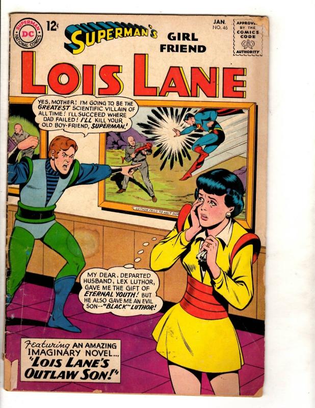 Superman's Girlfriend Lois Lane #46 VG- DC Silver Age Comic Book Lex Luthor J325