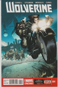 Wolverine # 4 Cover A NM Marvel 2014 [M1]