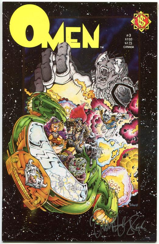 OMEN #3, VF/NM, Signed Tim Vigil, Bloody, Horror, NorthStar, 1987, more in store