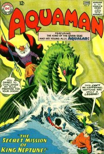 Aquaman (1st Series) #9 VG ; DC | low grade comic June 1963 King Neptune