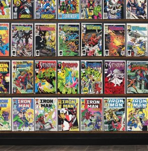 Huge Lot 140+ Comics with Iron Man, The Defenders, Spider-Man & More!