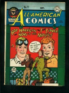 ALL-AMERICAN COMICS #77-GREEN LANTERN-HOP HARRIGAN-DC-  FN-