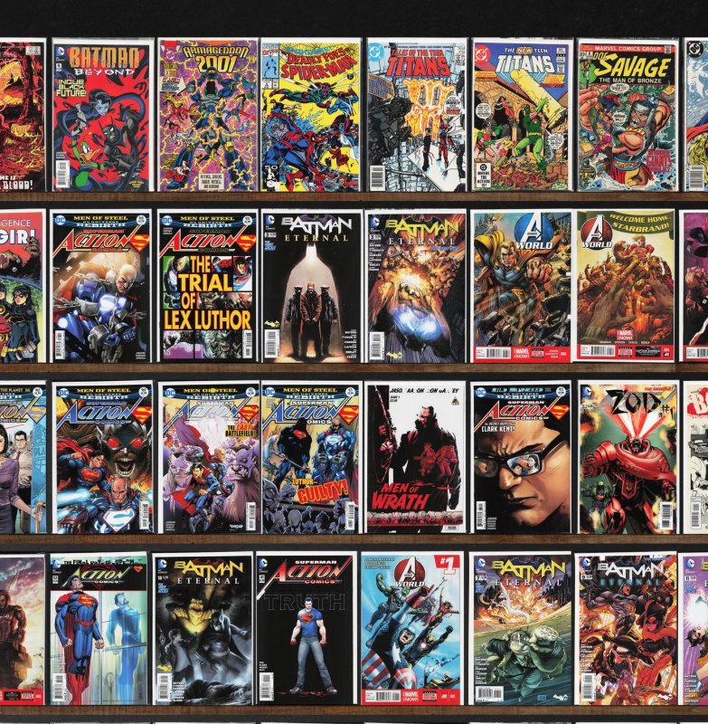 Huge Lot 150+ Comics with Action Comics, Batman Eternal, Batman & More!