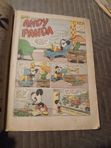 ANDY PANDA #20, 1953, WALTER LANTZ, CHARLIE CHICKEN, GOLDEN-AGE, DELL COMIC