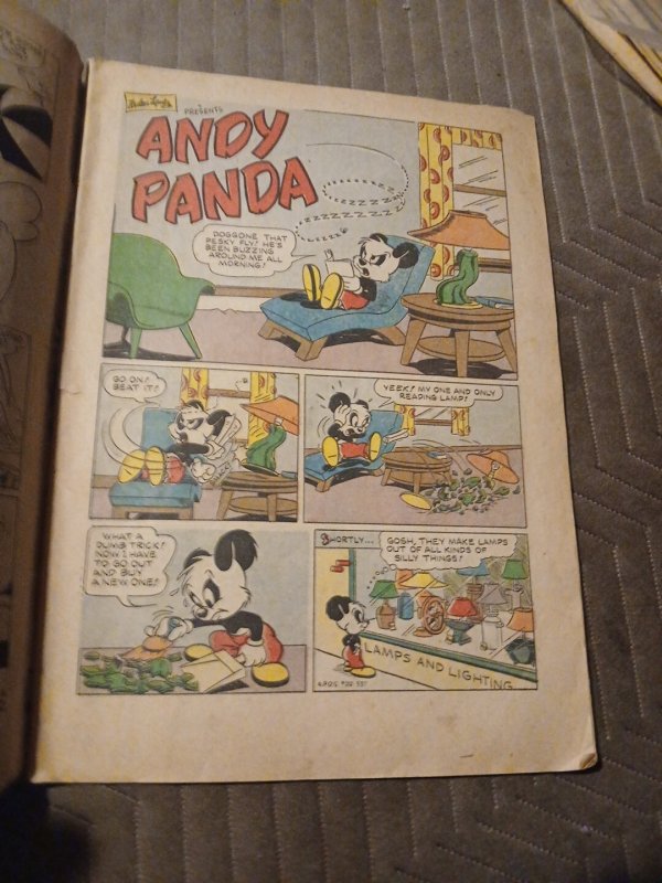 ANDY PANDA #20, 1953, WALTER LANTZ, CHARLIE CHICKEN, GOLDEN-AGE, DELL COMIC