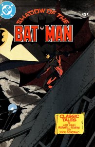 Shadow of the Batman #5 (1986) Batman