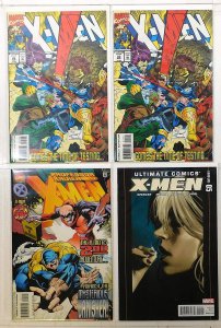 X-Men Lot 4 #23 x2, Professor Xavier 2, Ultimate 5 1993 Marvel Comics