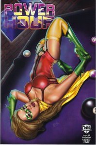 Power Hour #3 Nicole Brune Robin-Lady Indiana Comic Con Trade Cover Lim/150  NM