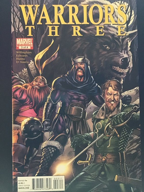 Warriors Three #3 (2011)