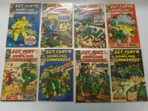 Silver age Sgt. Fury lot 56 different from #3-91 inc. annuals 4.0 VG (1964-71)