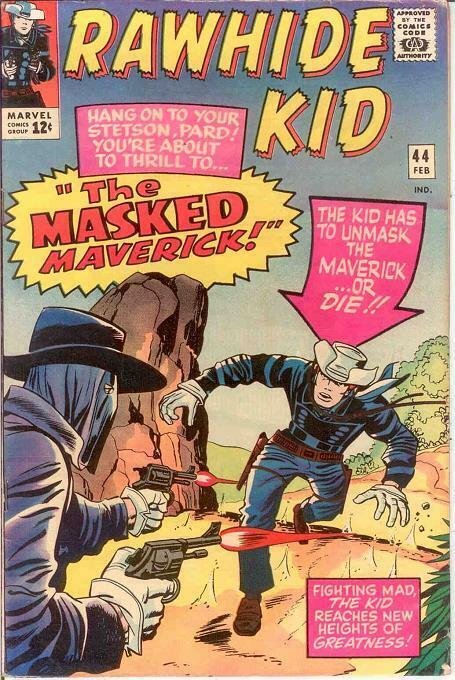 RAWHIDE KID (1960-1979) 44 F+   February 1965 COMICS BOOK