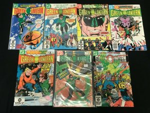 GREEN LANTERN 7PC LOT (FN OB) STAR-CYCLE SECRET!! 1982-84