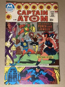 Captain Atom #85 (1977 Reprint) GD Ditko Blue Beetle 1st Punch & Jewelee