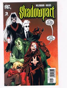 Shadowpact #3 NM DC Comics Comic Book Willingham Sept 2006 DE28