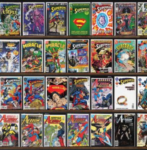 Huge Lot 140+ Comics with Action Comics, Detective Comics, The Demon & More!