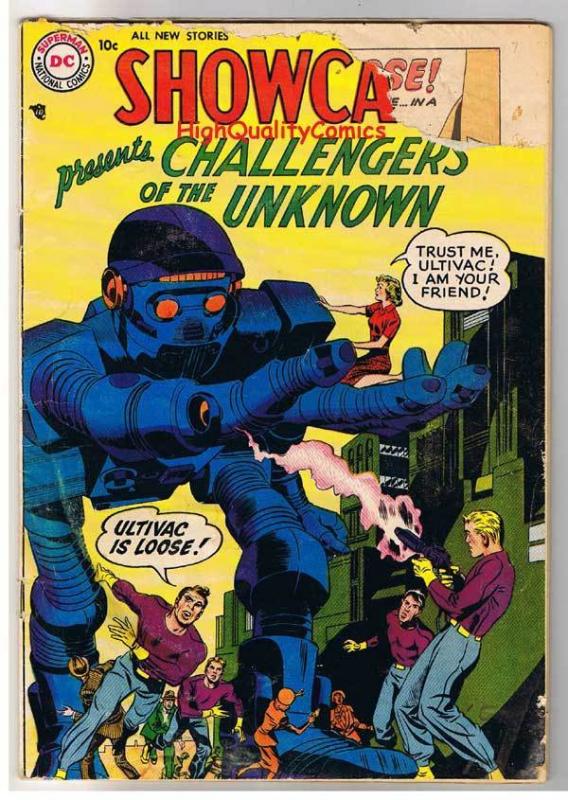 SHOWCASE #7, GD/GD+, 2nd Challengers of the Unknown, 1956