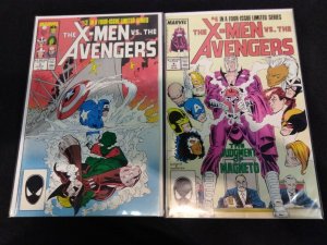 The X-Men vs The Avengers #1-4 FULL SET 1 2 3 4 1987 Limited Series