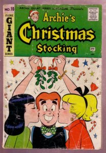 ARCHIE'S CHRISTMAS STOCKING #10 1961 ARCHIE GIANT SERIE G/VG 