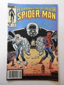 The Spectacular Spider-Man #98 (1985) FN/VF Condition! 1st Appearance of Spot!