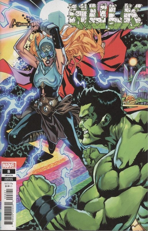 Hulk #8 Cover B Shaw Connecting Variant Marvel Comics 2022 EB22