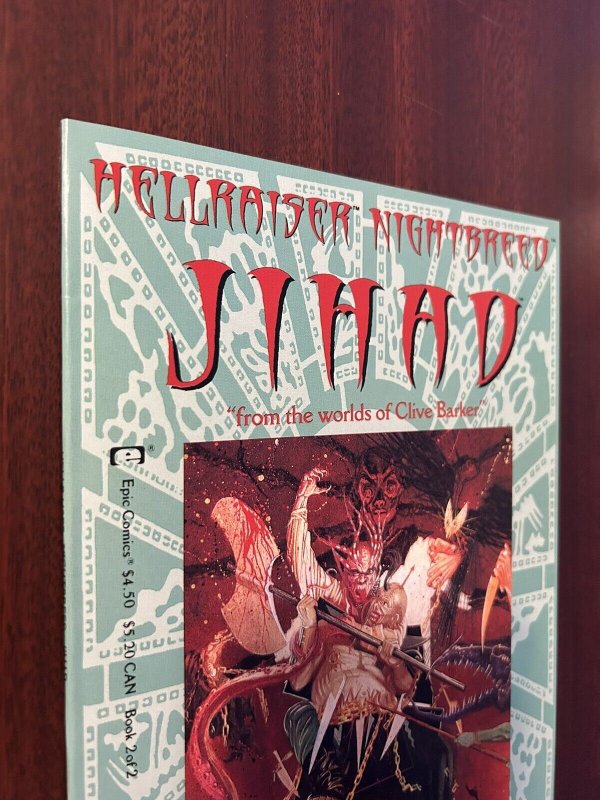 Hellraiser Nightbreed: Jihad #1-2 NM Epic Comics 1991 Full Series - Clive Barker