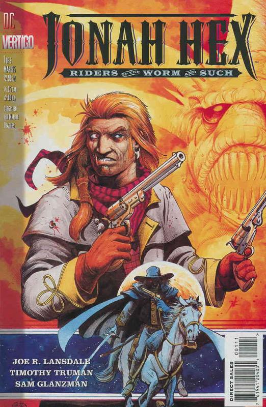 Jonah Hex: Riders of the Worm and Such #1 VF ; DC/Vertigo | Joe R. Lansdale