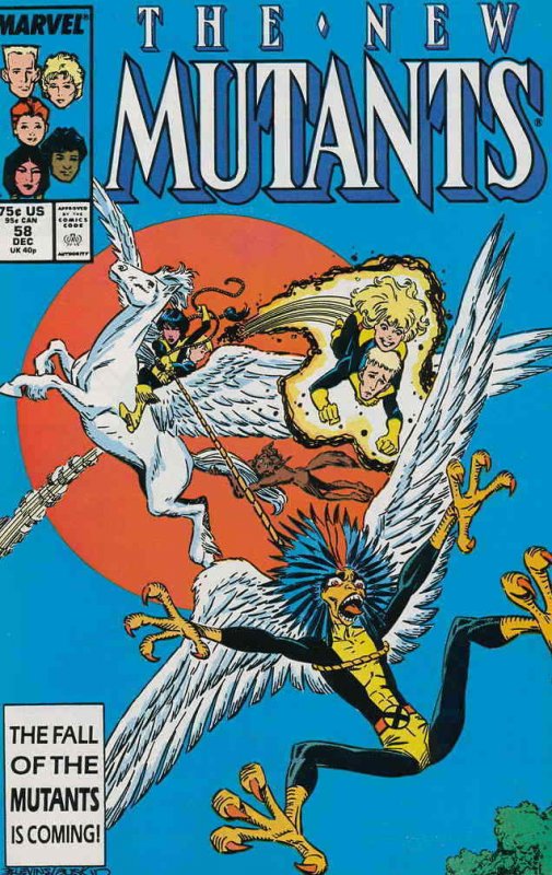 New Mutants, The #58 VF; Marvel | we combine shipping 