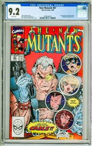 The New Mutants #87 (1990) CGC 9.2! 1st Appearance of Cable!