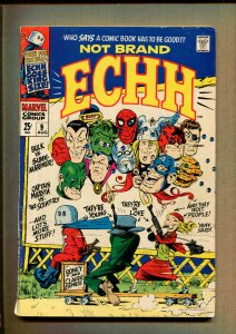 Not Brand Echh #9 - King-Size! - 1968 (Grade 4.5) WH