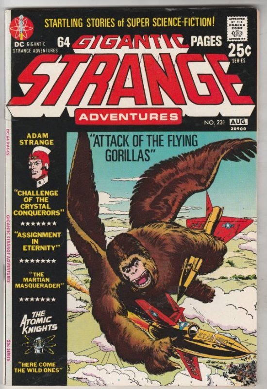 Strange Adventures #231 (Aug-71) NM- High-Grade Adam Strange, Alana