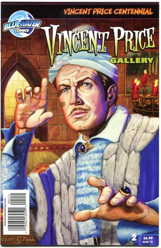 VINCENT PRICE GALLERY #2, NM, Horror, Robinson, 2011, more VP in store