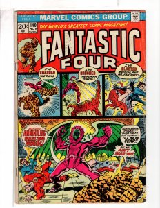 Fantastic Four #140 ANNIHILUS!!! Mighty  Marvel Bronze
