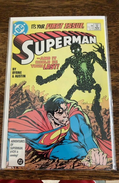 Superman #1 Direct Edition (1987)