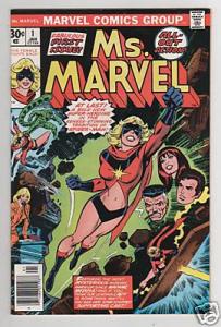 Ms. Marvel #1 VF Comics 1977