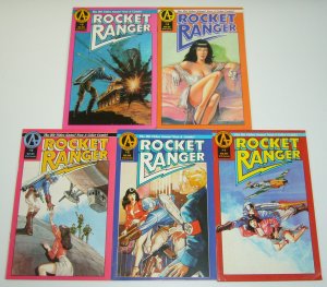 Rocket Ranger #1-5 complete series - video game- full page ad pre-dates Spawn #1